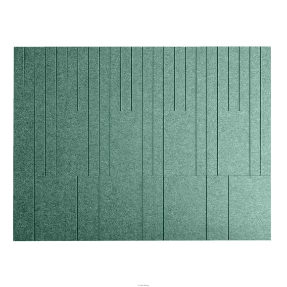 Produkt: Panel akustyczny, Frez: Matrix, Kolor: Basilico