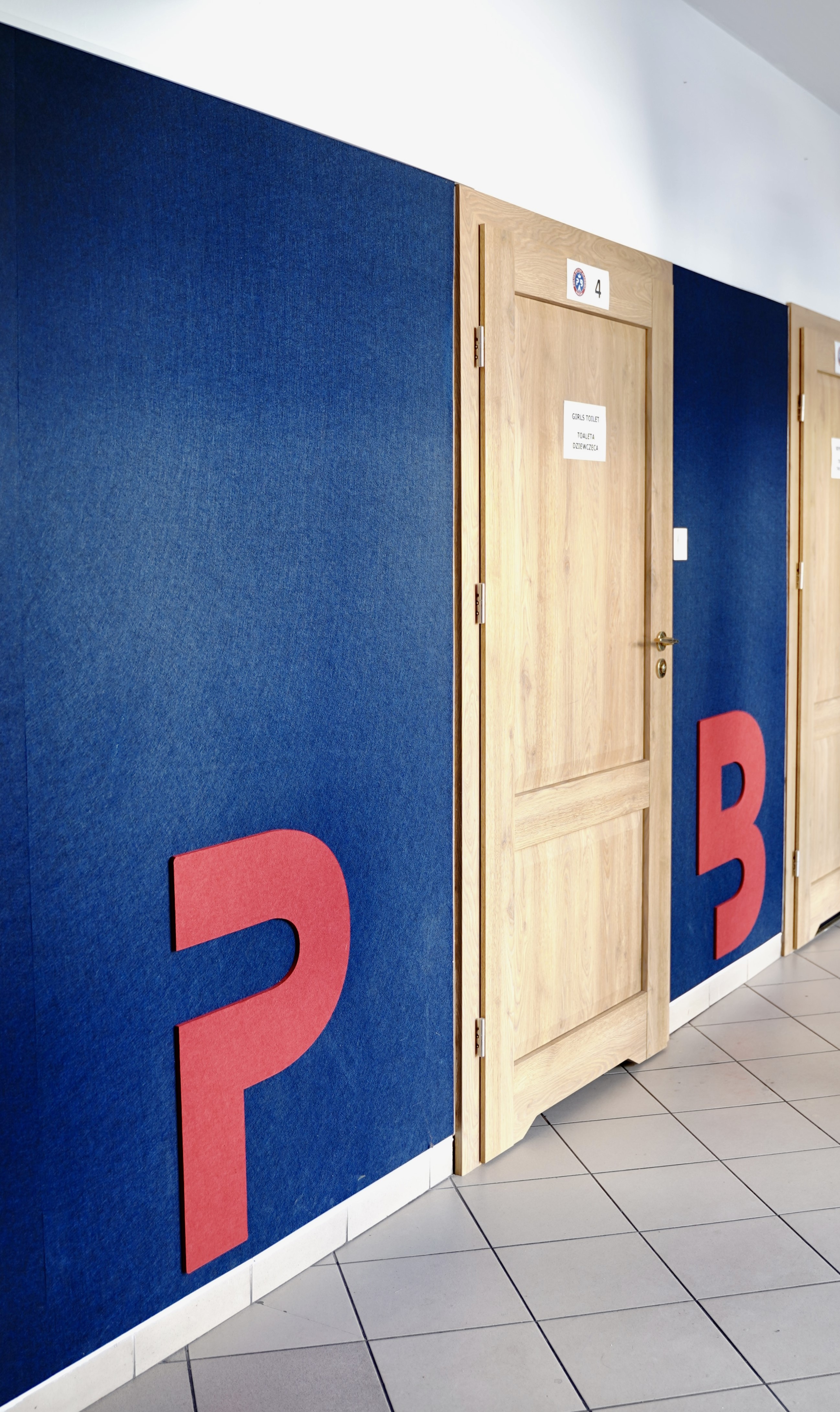 Panel akustyczny BAZA - kolor Aster, Logo - Panel akustyczny kolor Brownrose